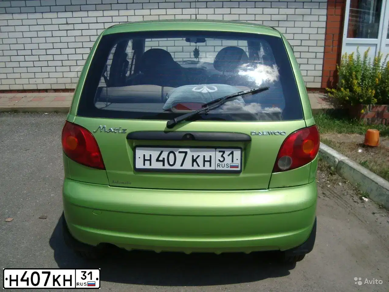 Фото автомобиля DAEWOO MATIZ, 2007 — госномер Х818АЕ181
