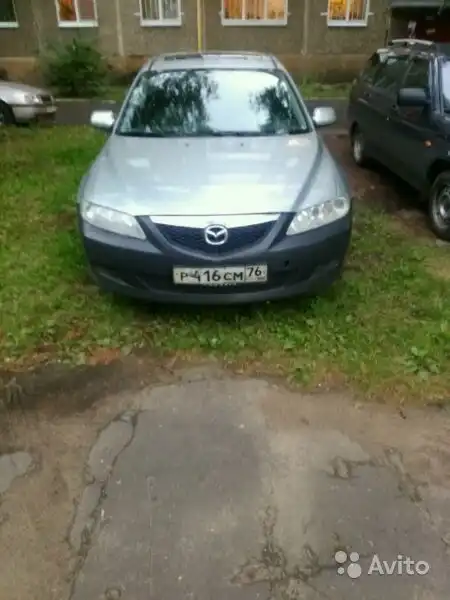 Фото автомобиля MAZDA 6, 2004 — госномер У674УО790. Цвет: СЕРЫЙ