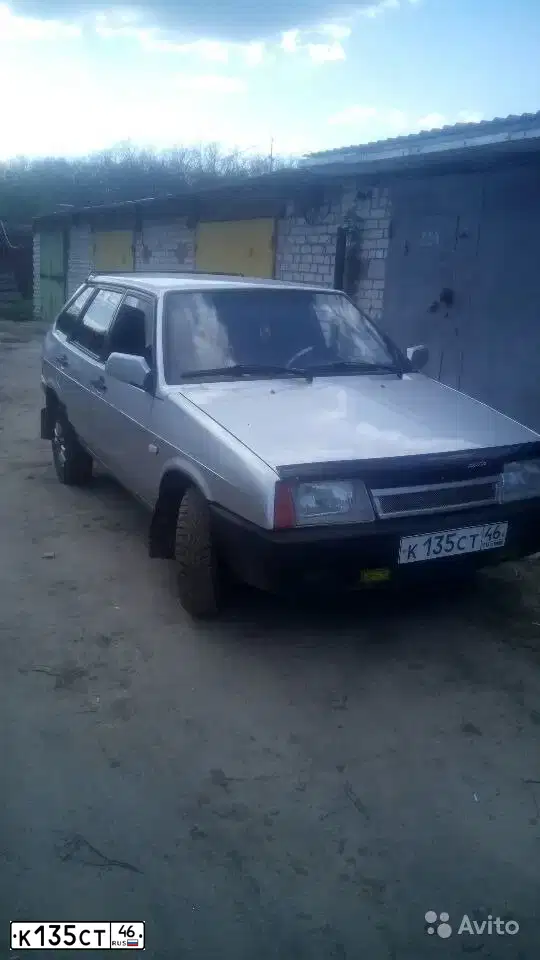 Фото автомобиля LADA 2109 SAMARA, 1995 — госномер В749ЕТ46. Цвет: Серебристый