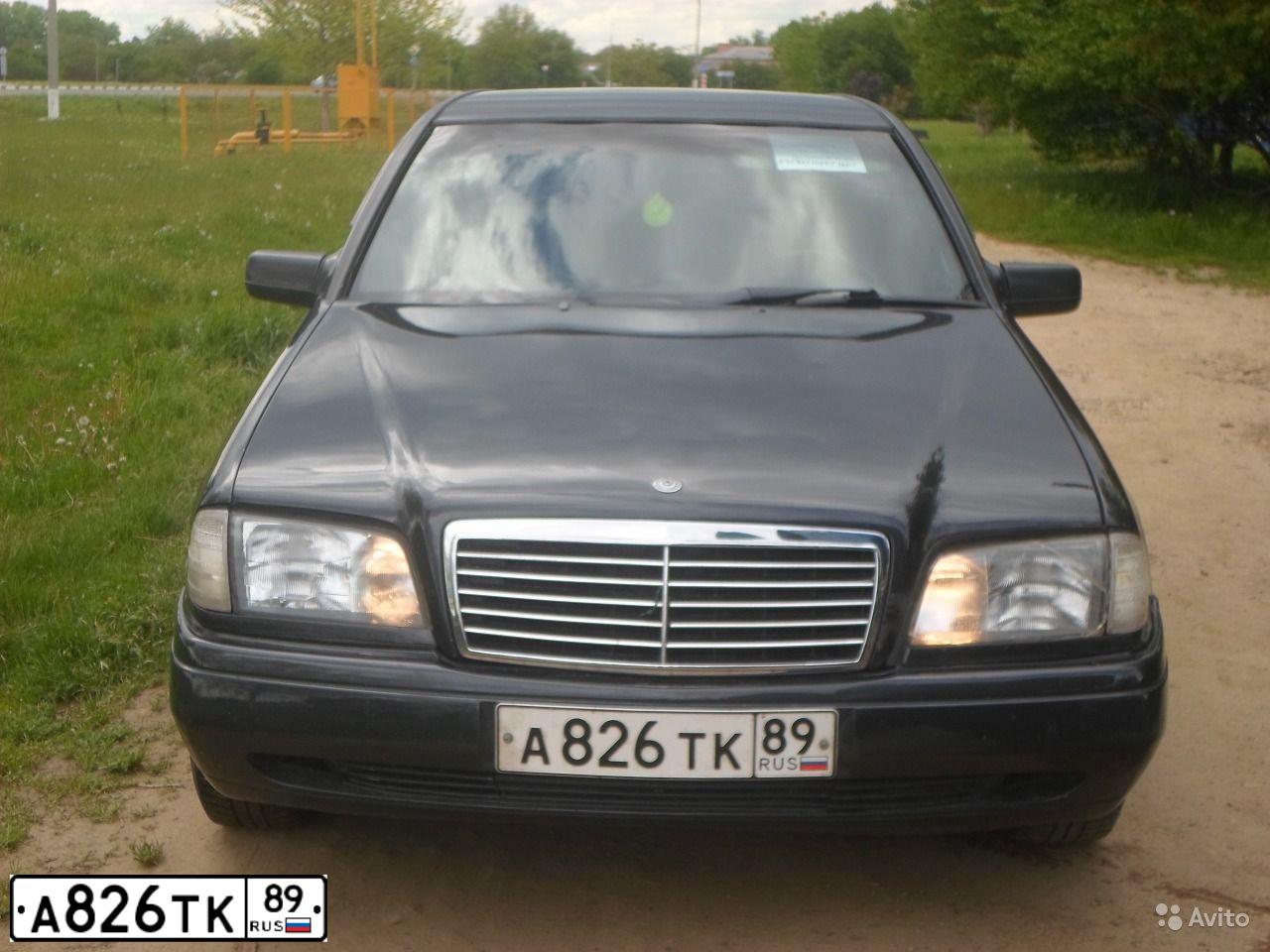 Фото автомобиля MERCEDES C-KLASSE, 1994 — госномер Н615ЕО161. Цвет: ЧЕРНЫЙ