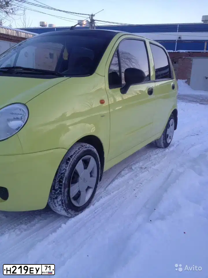 Фото автомобиля DAEWOO MATIZ, 2007 — госномер М629ХВ161. Цвет: ЖЁЛТЫЙ