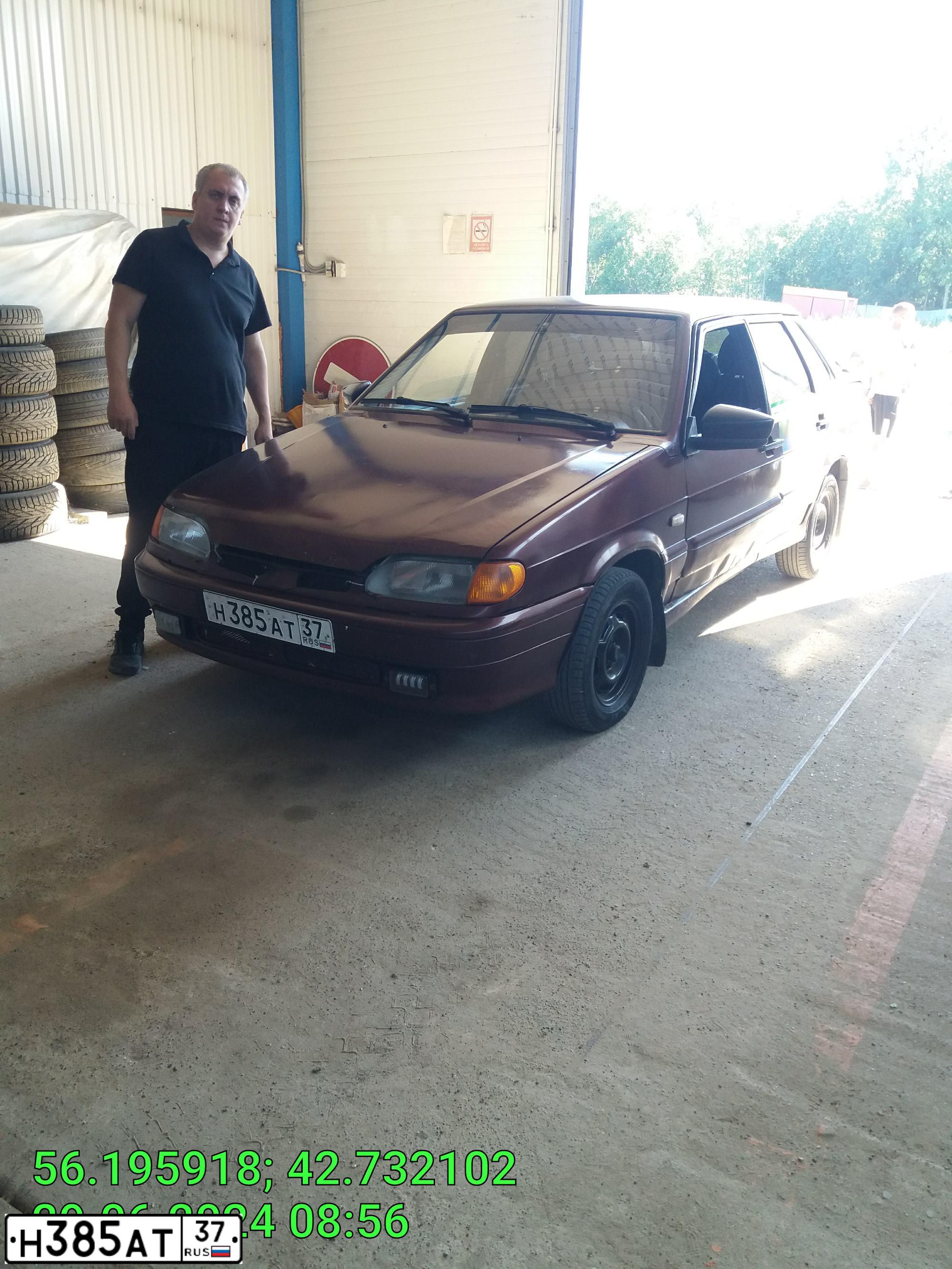 Фото автомобиля LADA 2115 SAMARA, 2004 — госномер У289УТ33. Цвет: ТЕМНО-ВИШНЕВЫЙ