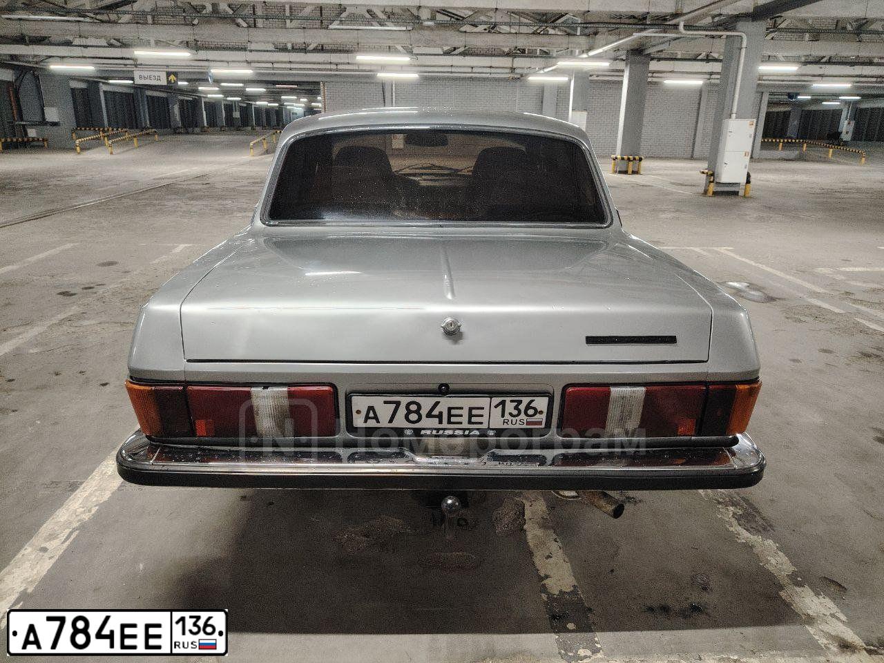 Фото автомобиля GAZ Z 3102 WOLGA, 2008 — госномер А784ЕЕ136. Цвет: Серебристый