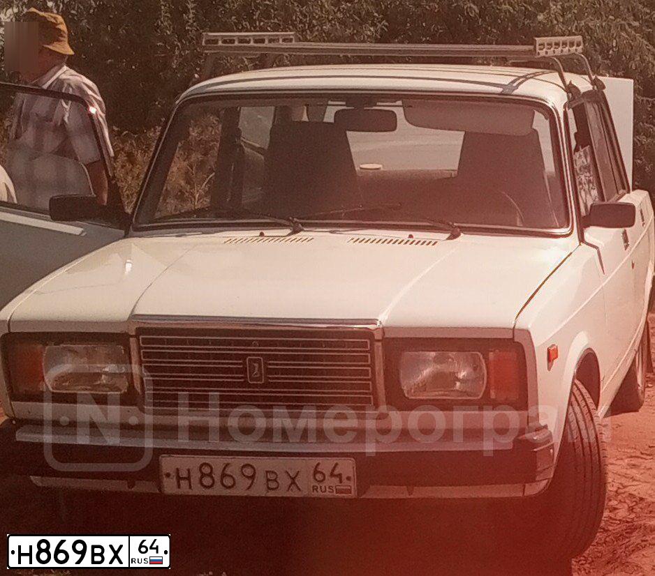 Фото автомобиля LADA 2107, 2002 — госномер К840МР174. Цвет: ЯРКО БЕЛЫЙ