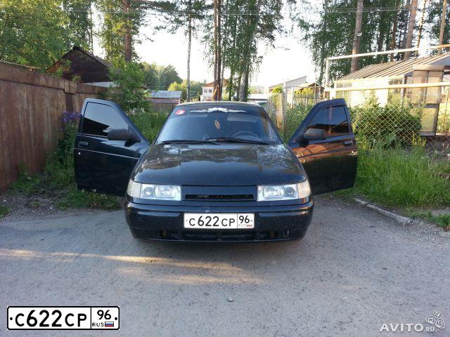 Фото автомобиля LADA 2110, 2006 — госномер С622СР96. Цвет: ЧЕРНЫЙ