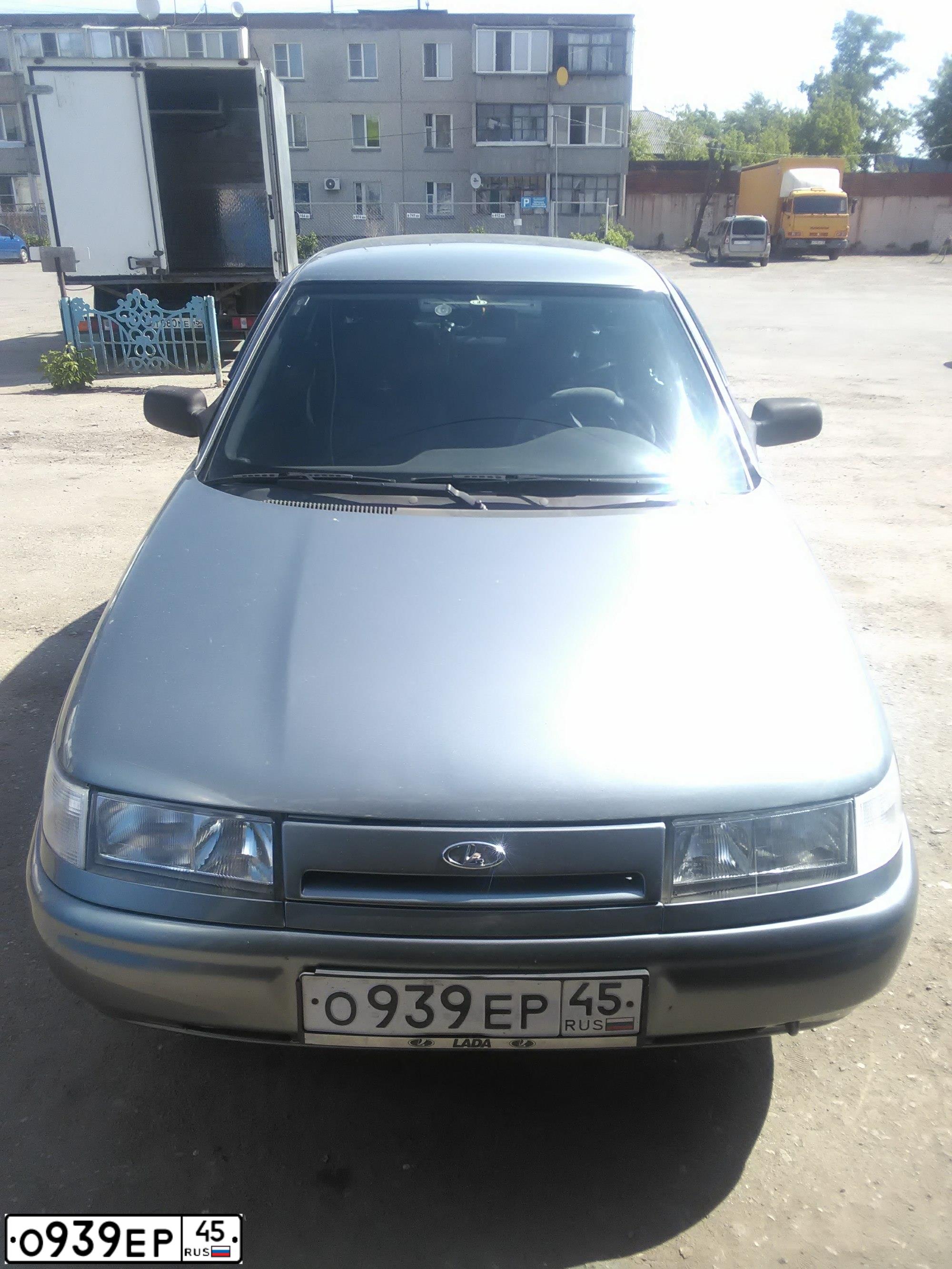 Фото автомобиля LADA 2110, 2006 — госномер О939ЕР45. Цвет: СРЕДНИЙ СЕРО-ЗЕЛЕНЫЙ МЕТАЛ