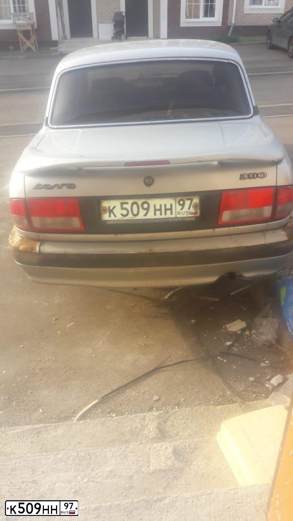 Фото автомобиля GAZ 3110 WOLGA, 2002 — госномер К509НН97. Цвет: БУРАН