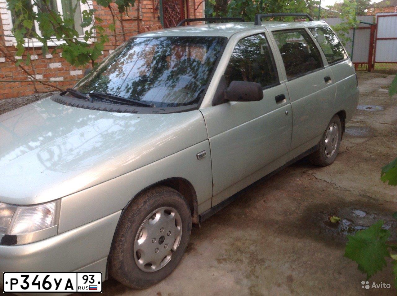Фото автомобиля LADA 2111, 2000 — госномер Р346УА93. Цвет: ЗОЛОТИСТО-СЕРЫЙ