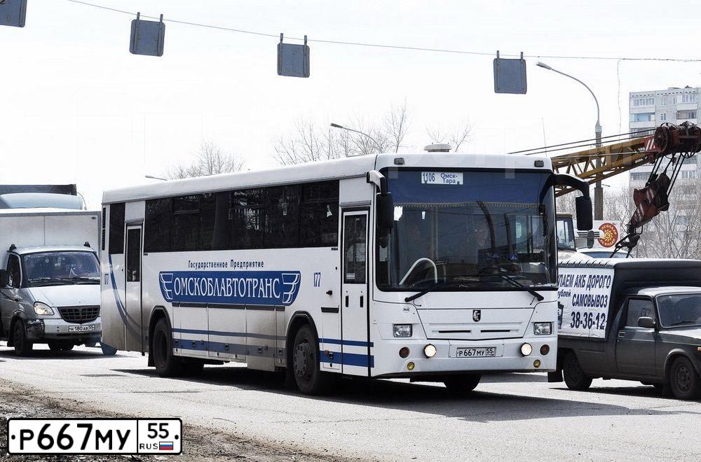 Фото автомобиля NEFAZ 5299 /KAMAZ 5297 4X2/, 2010 — госномер Р667МУ55. Цвет: БЕЛЫЙ