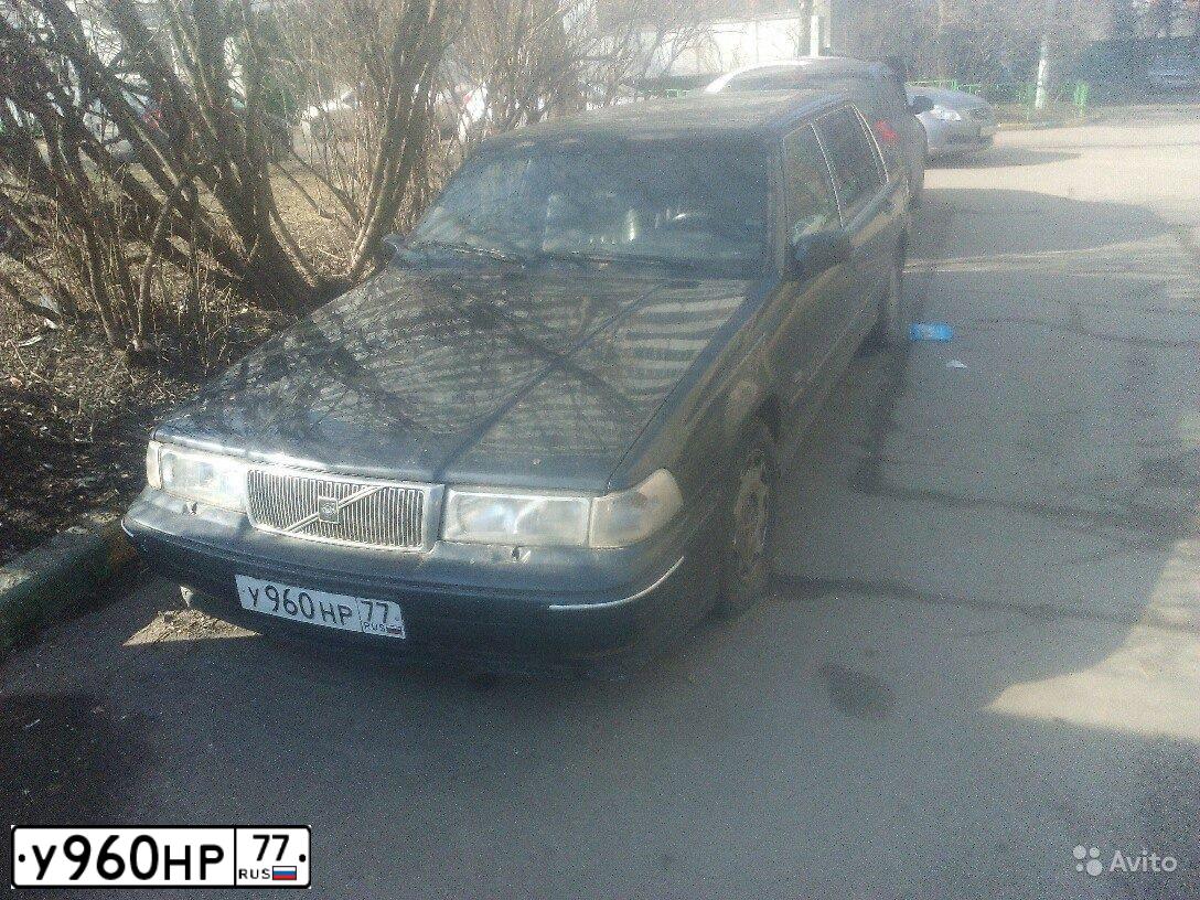 Фото автомобиля LADA 2109 SAMARA, 1994 — госномер У960НР77. Цвет: голубой
