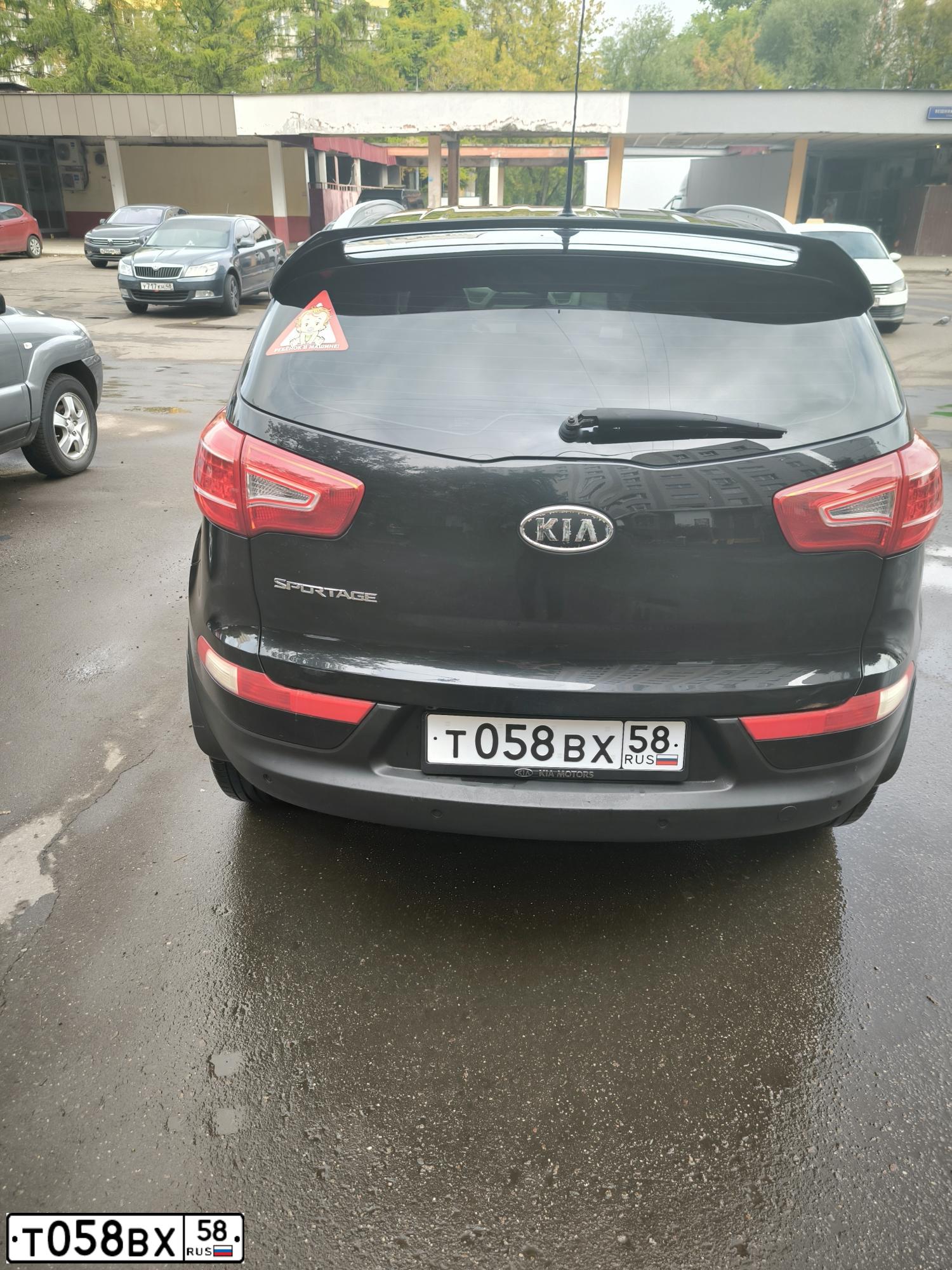 Фото автомобиля KIA SPORTAGE, 2012 — госномер С043ЕК126