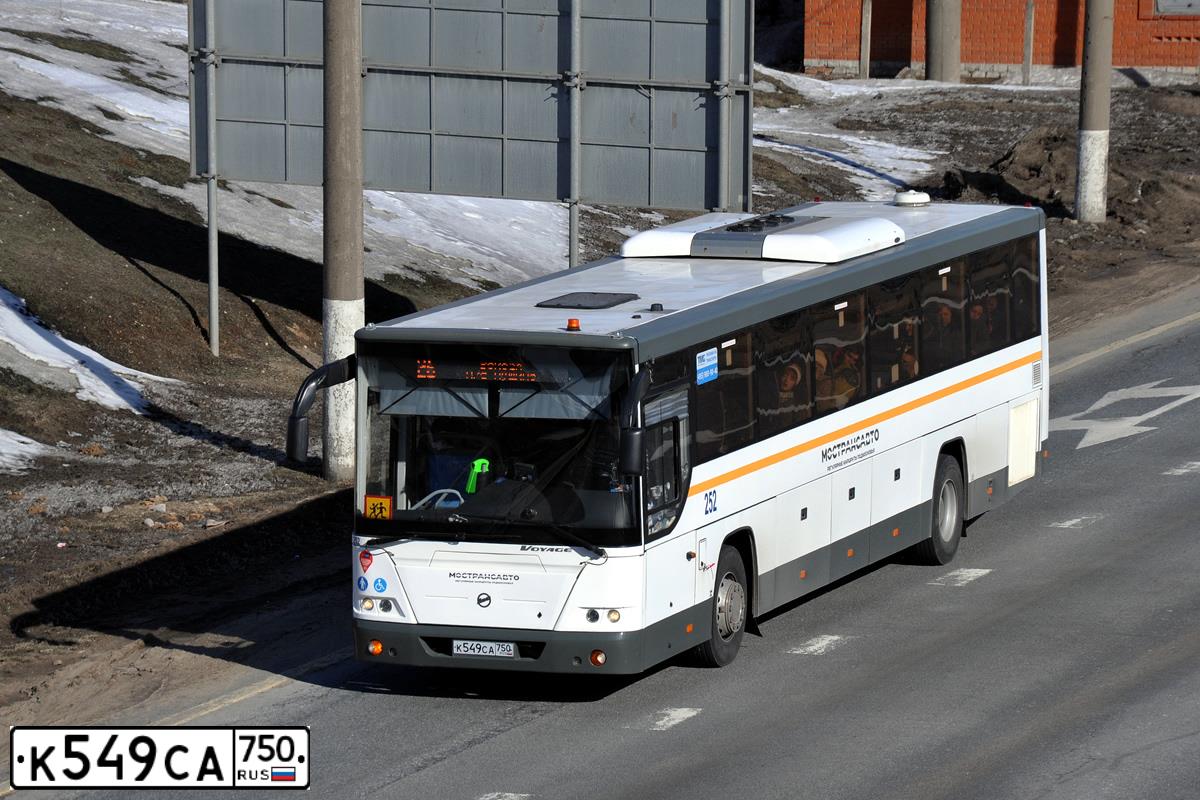 Фото автомобиля LIAZ 5256, 2018 — госномер К549СА750. Цвет: БЕЛЫЙ ЖЕЛТЫЙ СЕРЫЙ