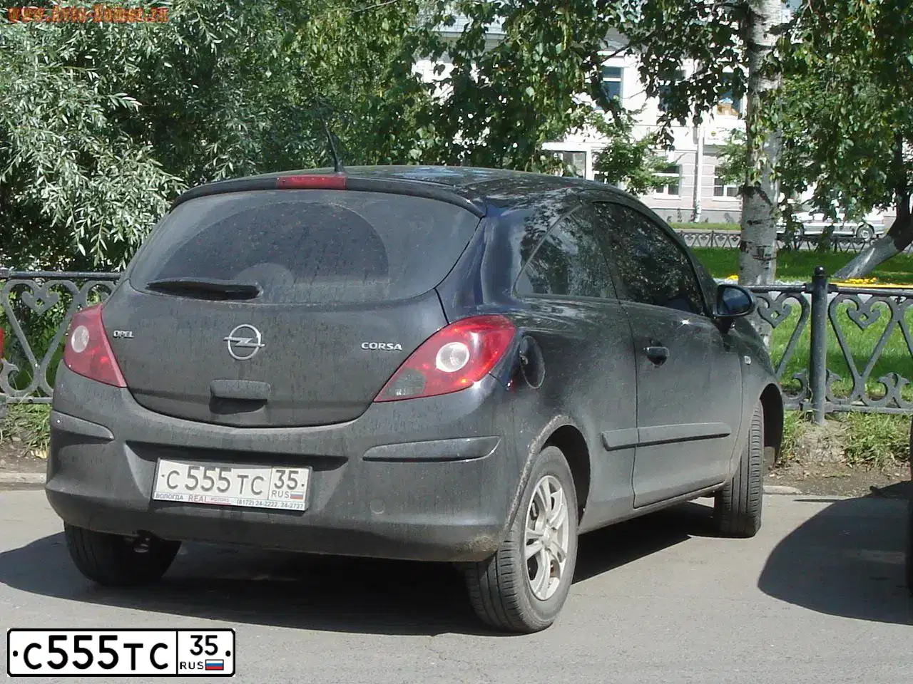 Фото автомобиля HONDA CIVIC, 2007 — госномер Р579ОМ142. Цвет: ЧЕРНЫЙ