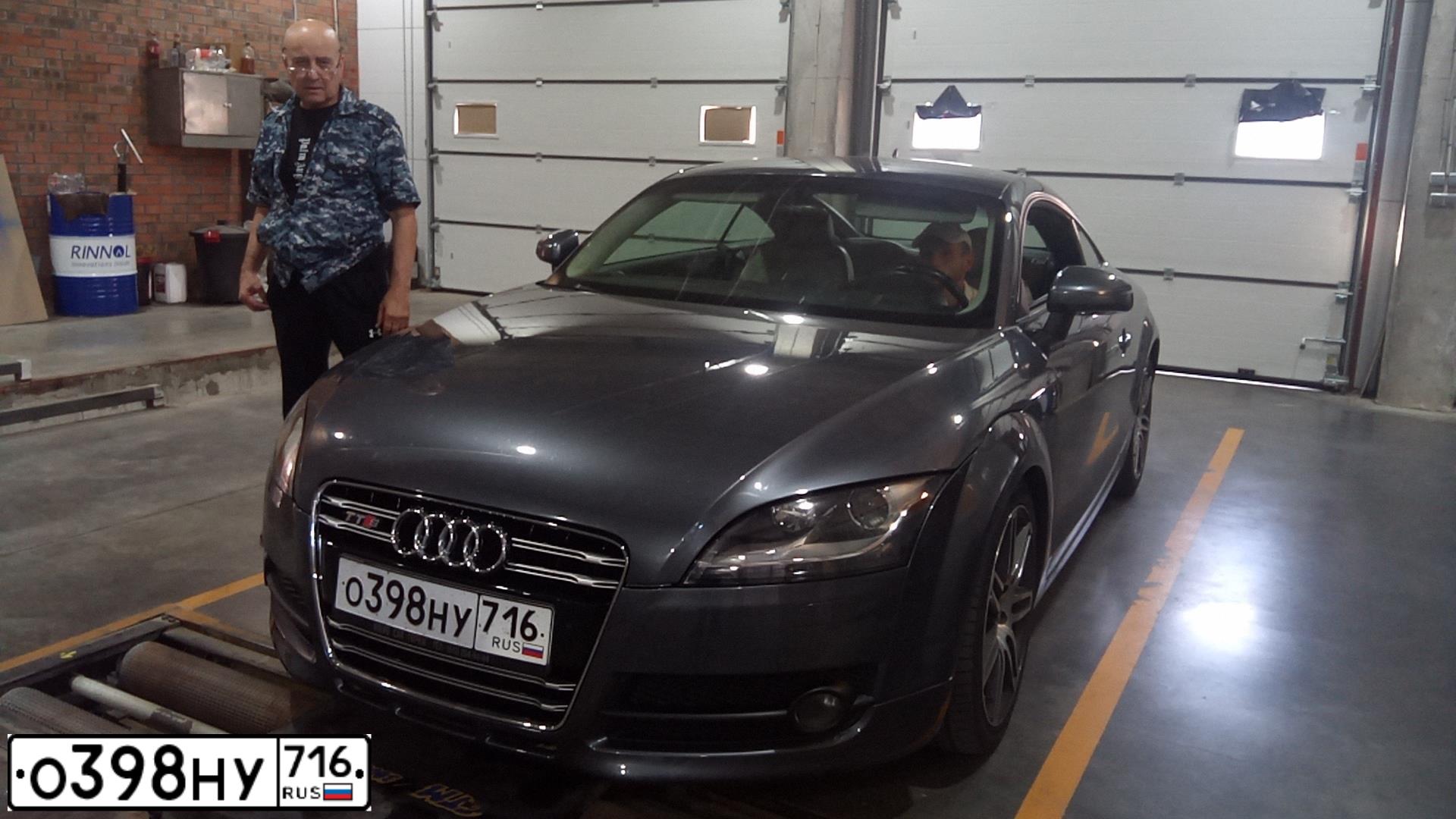 Фото автомобиля AUDI TT, 2007 — госномер С836СВ797. Цвет: ТЕМНО-СЕРЫЙ