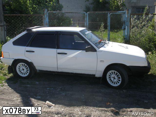 Фото автомобиля LADA 2109 SAMARA, 1997 — госномер В665КХ73. Цвет: БЕЛЫЙ