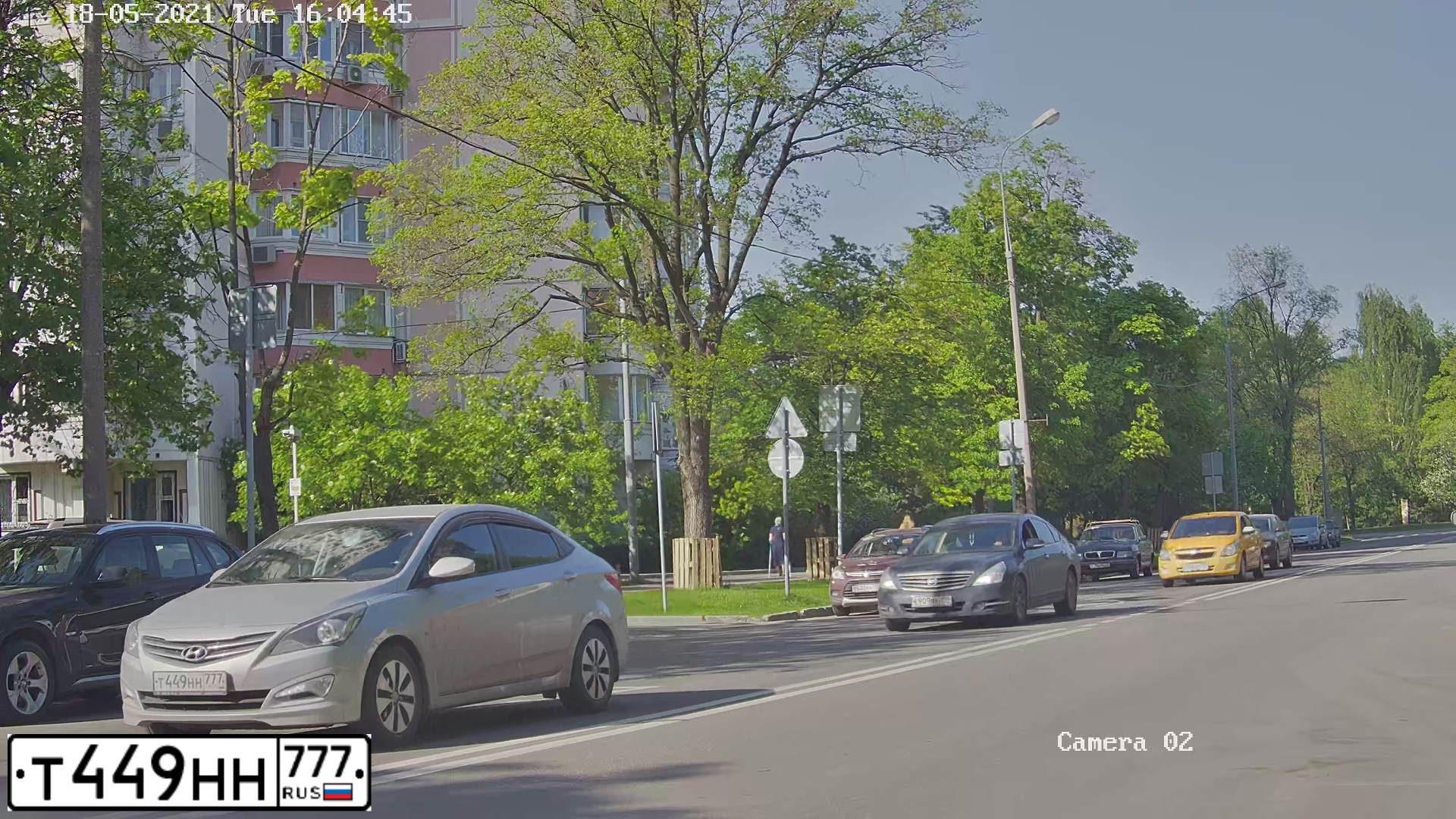 Фото автомобиля HYUNDAI SOLARIS, 2015 — госномер Т449НН777. Цвет: СЕРЫЙ