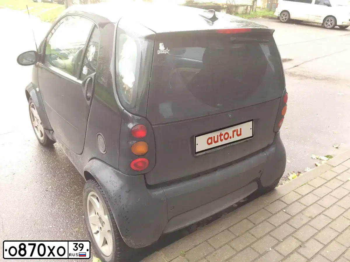 Фото автомобиля SMART FORFOUR, 2002 — госномер Н592СХ797. Цвет: ЧЕРНЫЙ
