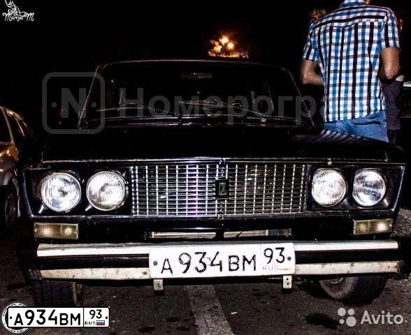 Фото автомобиля LADA 2106, 1993 — госномер А934ВМ93. Цвет: ЧЕРНЫЙ