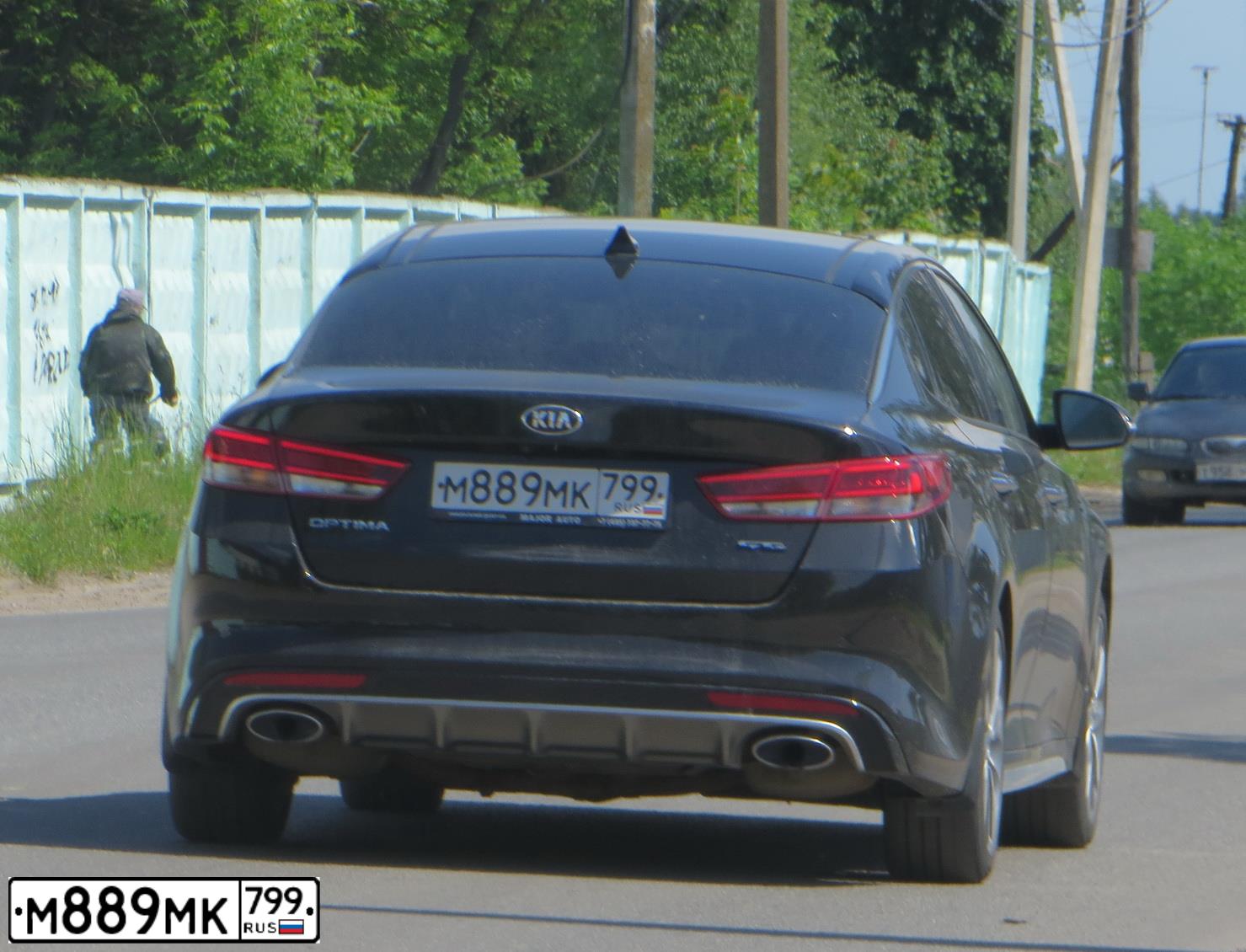 Фото автомобиля KIA K5, 2020 — госномер А624УМ790. Цвет: СЕРЫЙ