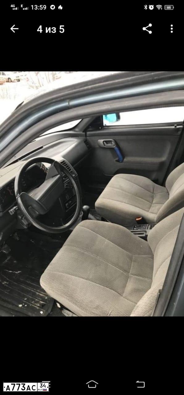 Фото автомобиля LADA 2110 LADA, 2001 — госномер А773АС34. Цвет: СЕРО СИНИЙ