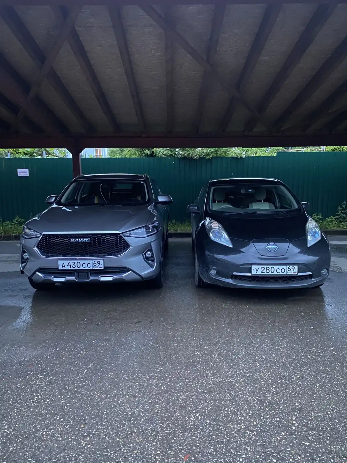 Фото автомобиля HAVAL F7X, 2019 — госномер К681ОЕ134. Цвет: СЕРЫЙ