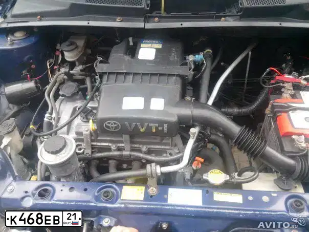 Фото автомобиля TOYOTA VITZ, 1999 — госномер Н232УТ123
