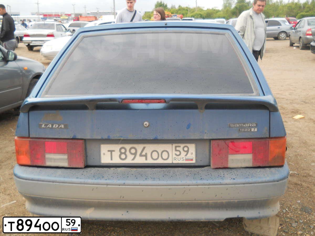 Фото автомобиля LADA 2114 SAMARA, 2005 — госномер К901МК159. Цвет: сине-зеленый