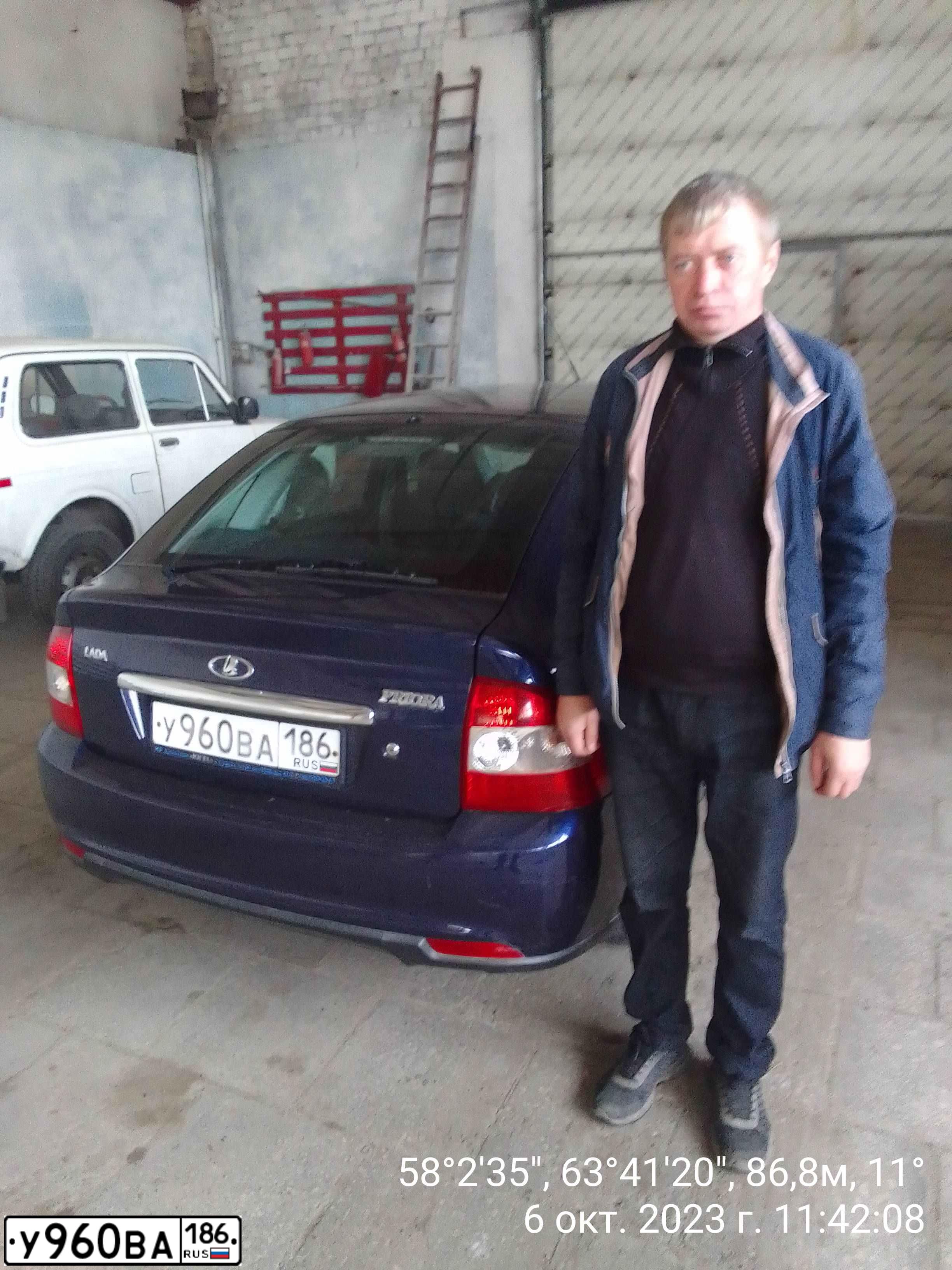 Фото автомобиля LADA 2172 PRIORA, 2014 — госномер С471ОО196. Цвет: СИНИЙ