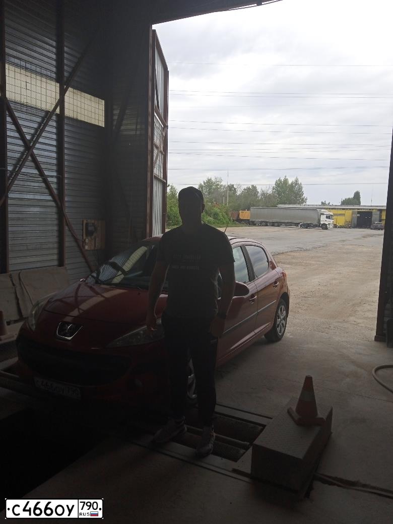 Фото автомобиля PEUGEOT 207, 2008 — госномер У220МС48