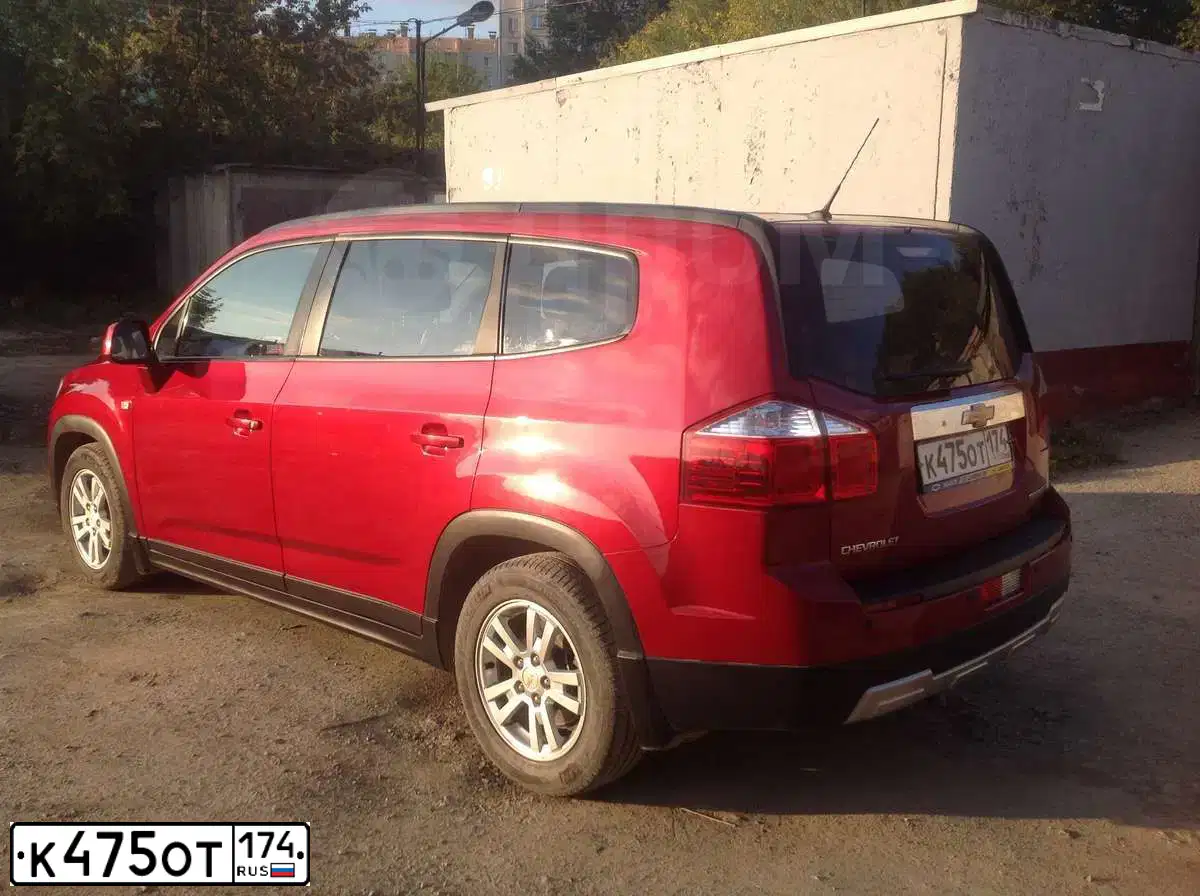 Фото автомобиля (CHEVROLET) СНЕVRОLЕТ ОRLАNDО (ORLANDO), 2012 — госномер К475ОТ174