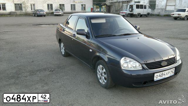 Фото автомобиля LADA PRIORA, 2009 — госномер В949ОН142. Цвет: ЗЕЛЕНЫЙ