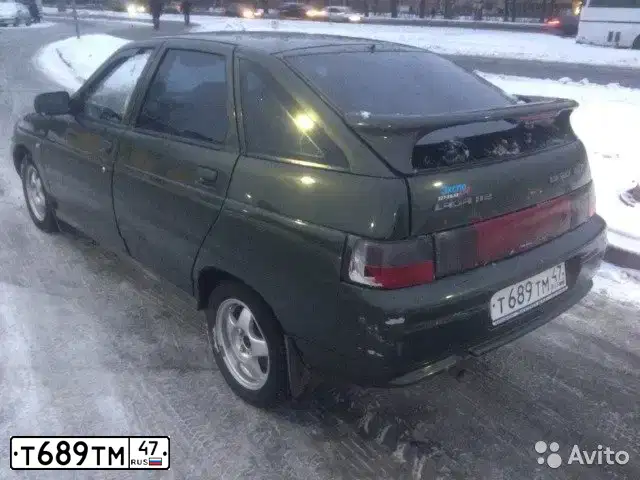 Фото автомобиля LADA 2112, 2004 — госномер А078УК62. Цвет: ЗОЛОТИСТЫЙ ТЕМНО-ЗЕЛЕНЫЙ