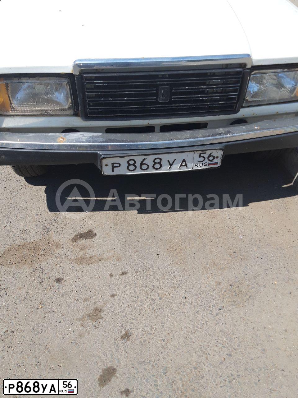 Фото автомобиля LADA 2107, 2010 — госномер Р868УА56. Цвет: Белый
