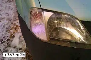 Фото автомобиля RENAULT LOGAN, 2006 — госномер Т757РВ163. Цвет: СВЕТЛО-ЗЕЛЕНЫЙ