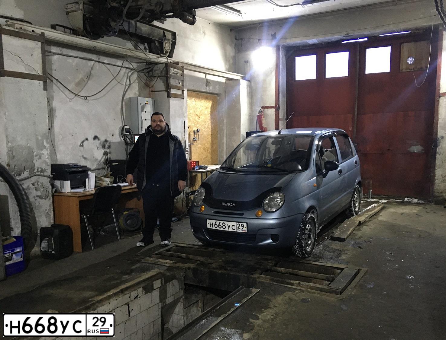 Фото автомобиля DAEWOO MATIZ, 2011 — госномер Е591ОА51