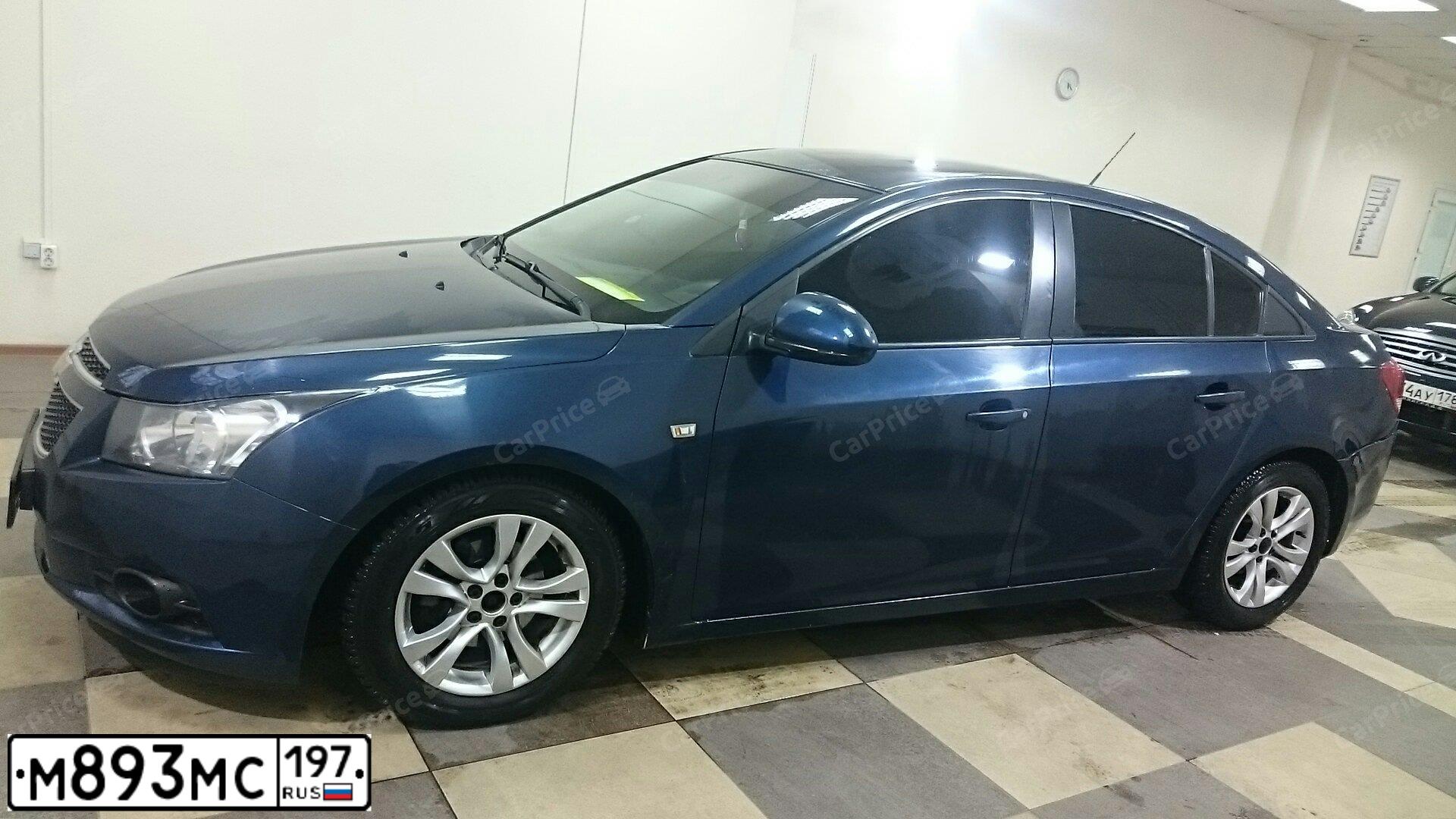 Фото автомобиля CHEVROLET CRUZE, 2011 — госномер С186ОН716. Цвет: СИНИЙ МЕТАЛЛИК