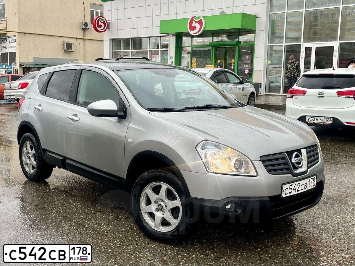 Фото автомобиля NISSAN QASHQAI, 2008 — госномер С542СВ178