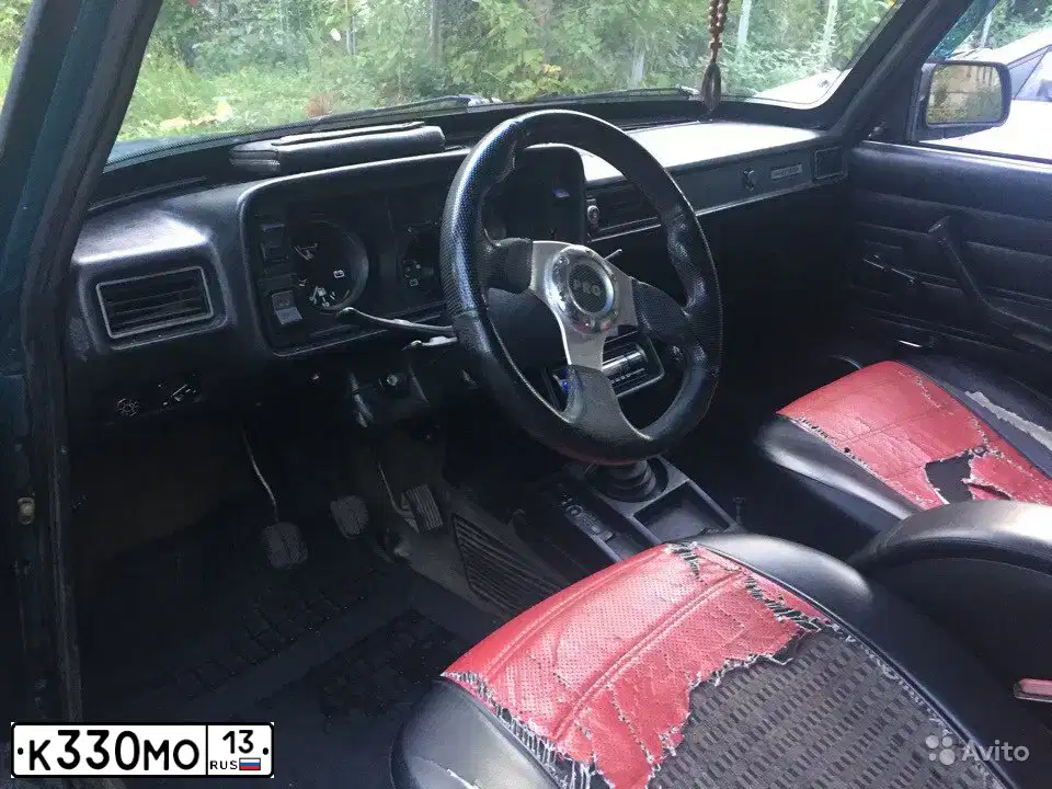 Фото автомобиля LADA 2105, 2000 — госномер К330МО13. Цвет: Сине-зеленый