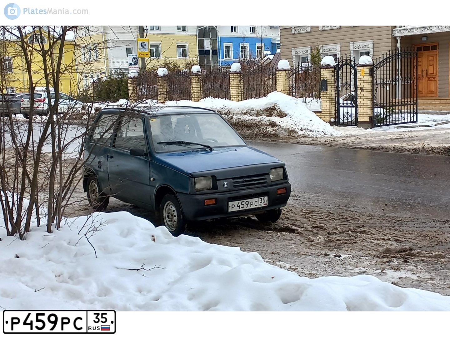 Фото автомобиля SEAZ OKA, 2002 — госномер Р459РС35. Цвет: МУРЕНА