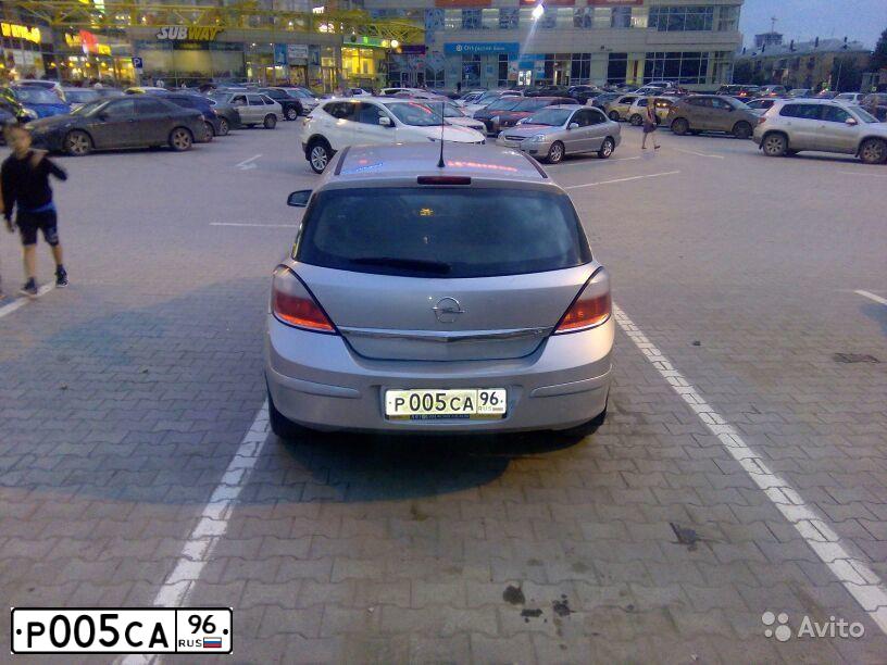 Фото автомобиля OPEL Astra H special saloon, 2007 — госномер Р005СА96