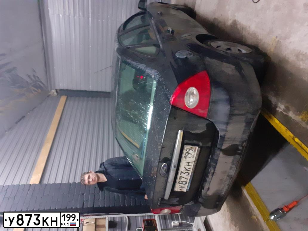 Фото автомобиля FORD FOCUS, 2008 — госномер А504ВА550. Цвет: ЧЕРНЫЙ