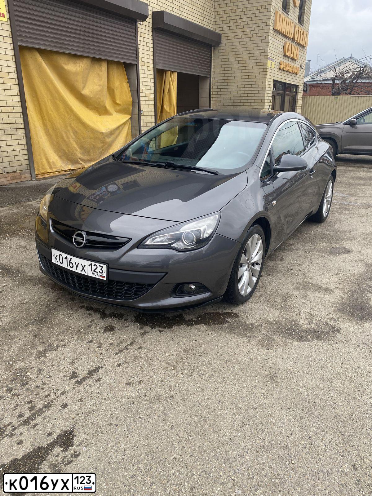 Фото автомобиля OPEL ASTRA, 2012 — госномер К591РТ193. Цвет: ТЕМНО-СЕРЫЙ