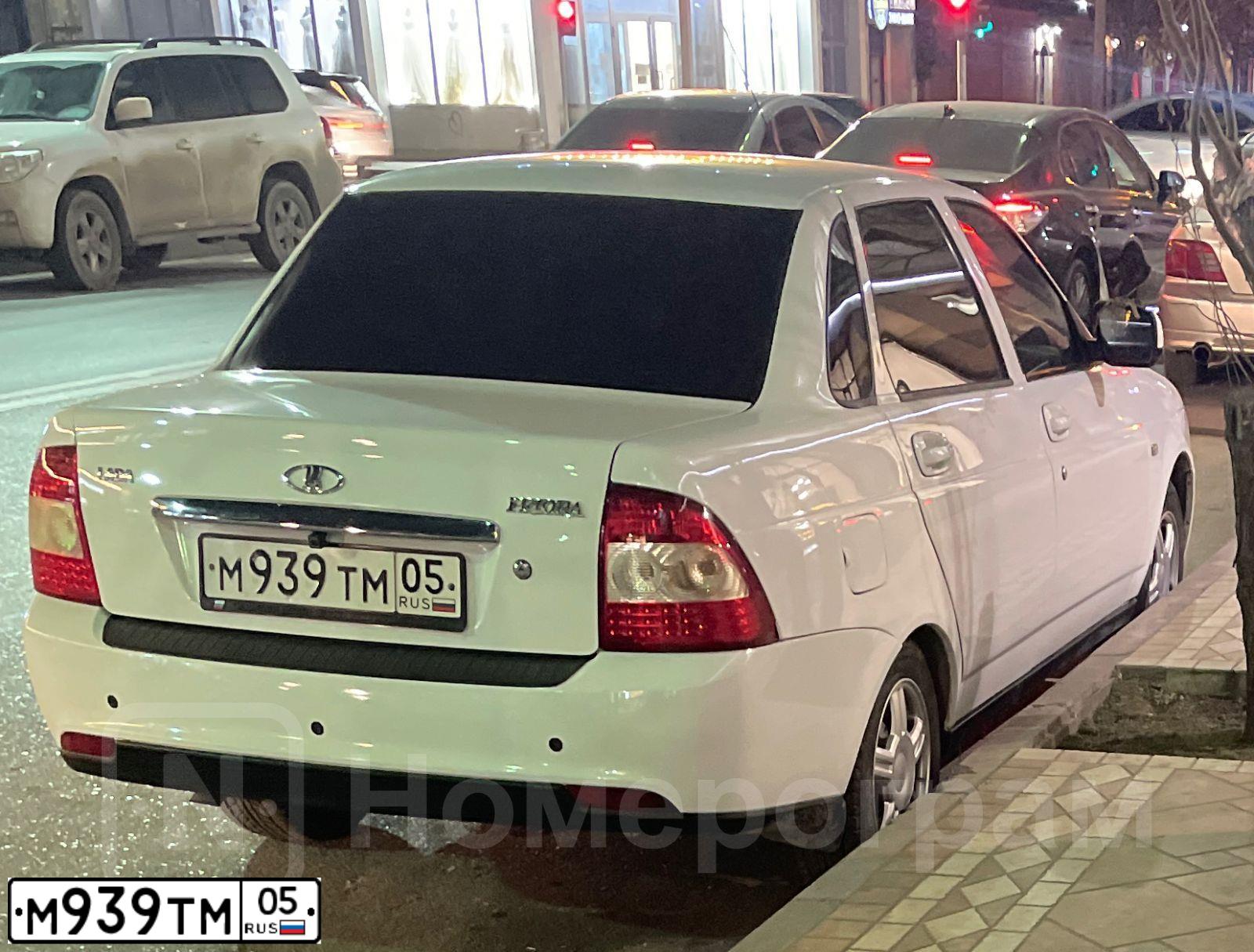 Фото автомобиля LADA PRIORA, 2012 — госномер С988РТ05. Цвет: Белый