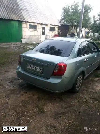 Фото автомобиля CHEVROLET LACETTI, 2006 — госномер М863ВР46. Цвет: ЗЕЛЕНЫЙ
