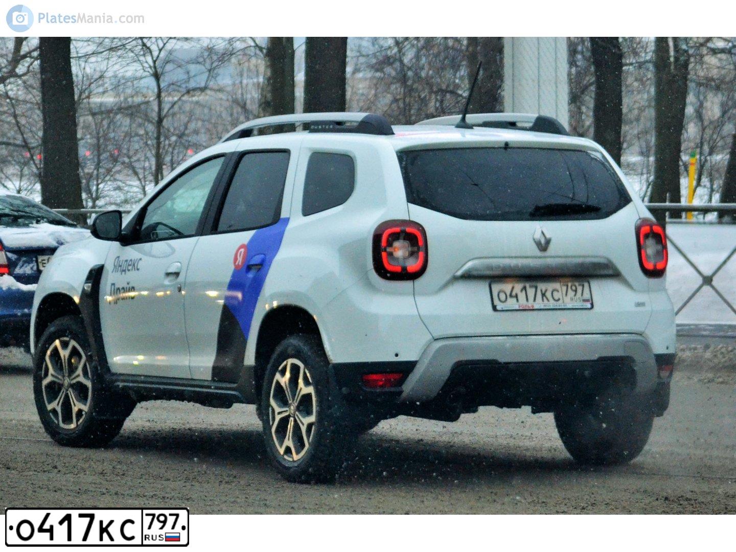 Фото автомобиля RENAULT DUSTER, 2021 — госномер В269НН07