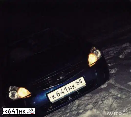 Фото автомобиля LADA 2170 PRIORA, 2008 — госномер Р224КМ136. Цвет: синий