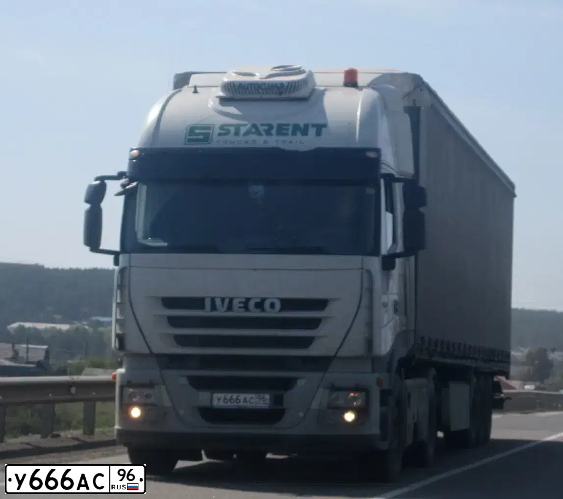 Фото автомобиля IVECO STRALIS, 2009 — госномер А390СР172