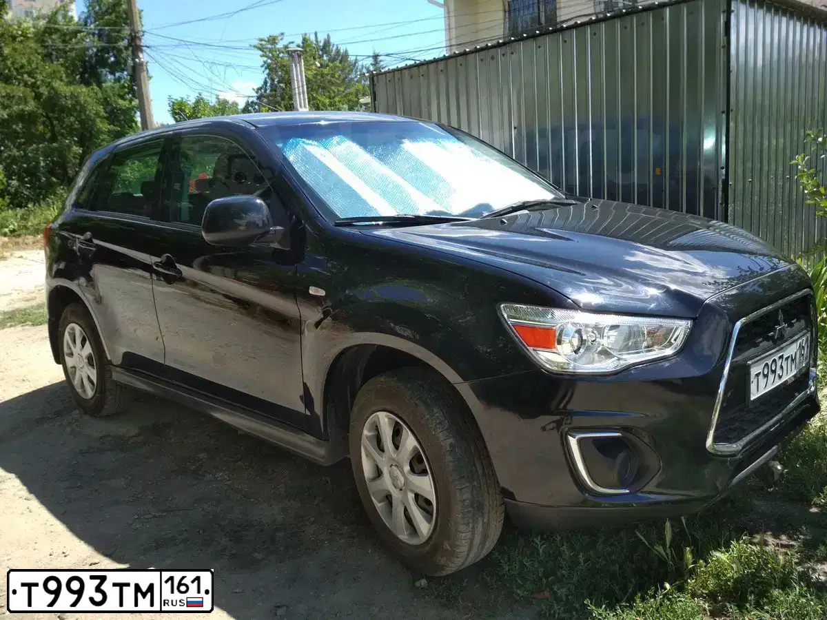 Фото автомобиля MITSUBISHI ASX, 2014 — госномер А909УВ92
