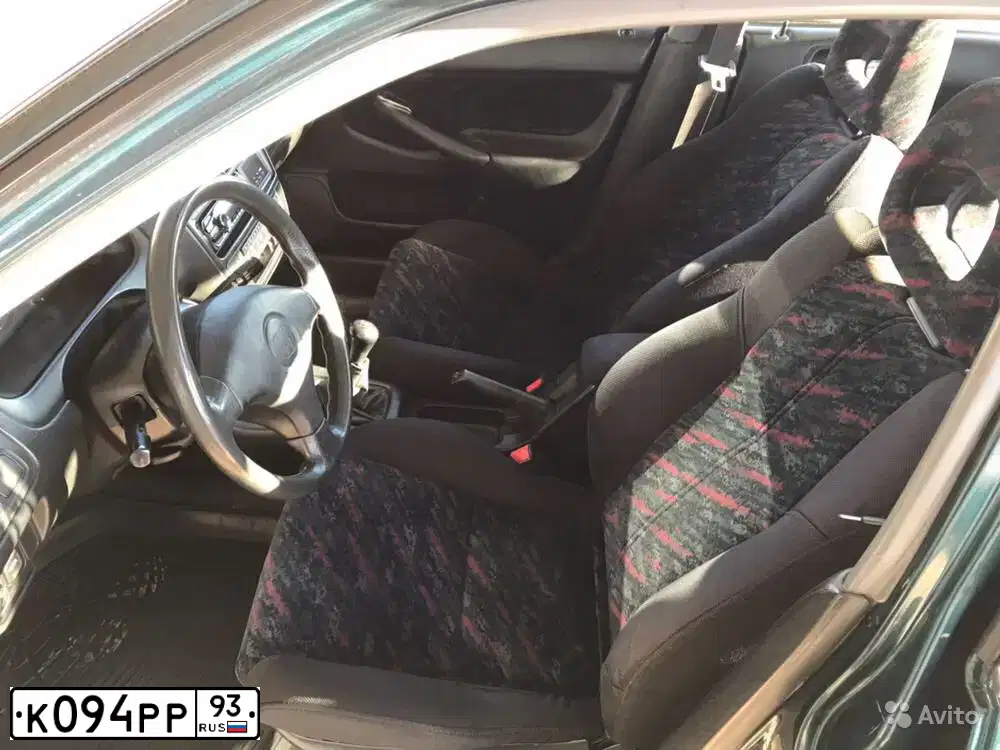Фото автомобиля HONDA CIVIC, 1997 — госномер К094РР93. Цвет: ЗЕЛЕНЫЙ