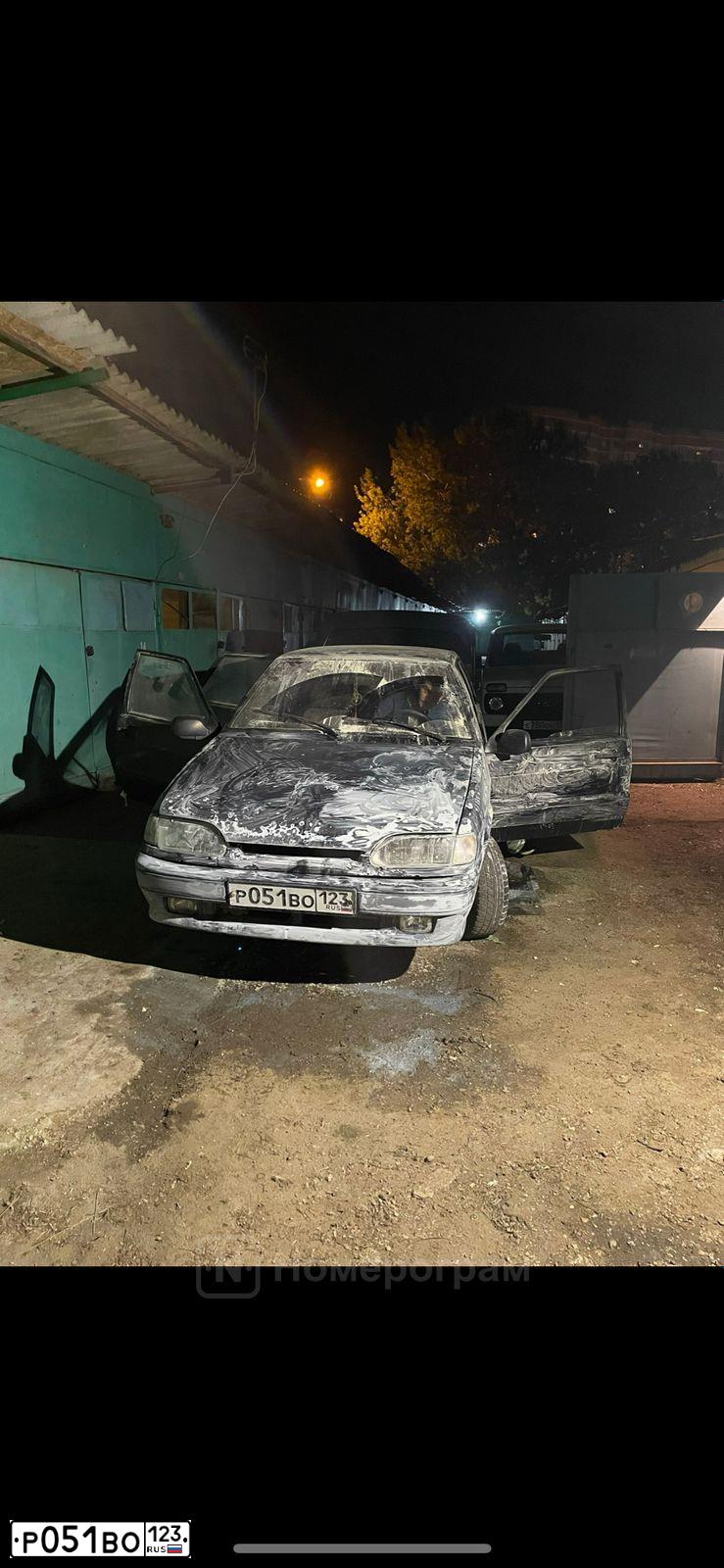 Фото автомобиля LADA 2115, 2003 — госномер М029ВТ323. Цвет: ГРАФИТОВЫЙ МЕТАЛЛИК